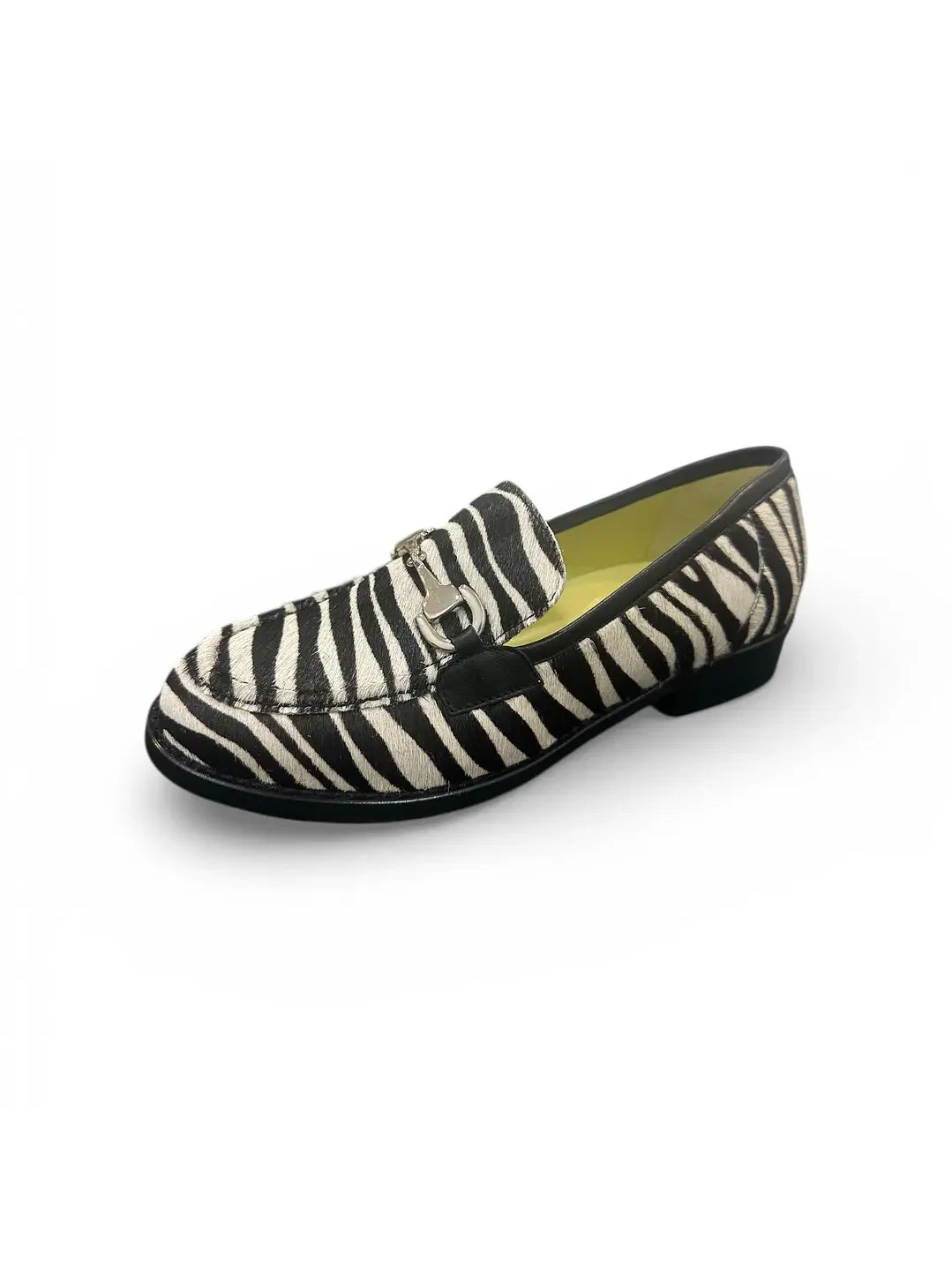 Mocassins pele zebra