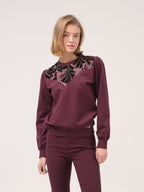 Camisola com lantejoulas Cristina Barros – imagem 2