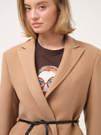 Blazer de fazenda com cinto Cristina Barros – imagem 2