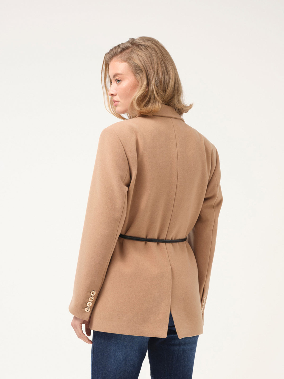Blazer de fazenda com cinto Cristina Barros – imagem 3