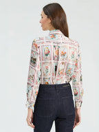 Camisa Vilagallo estampada Madrid Twill – imagem 2