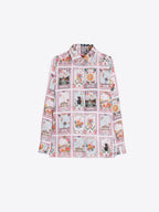 Camisa Vilagallo estampada Madrid Twill – imagem 3