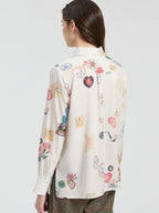 Camisa branca Vilagallo Multicolor Love – imagem 4