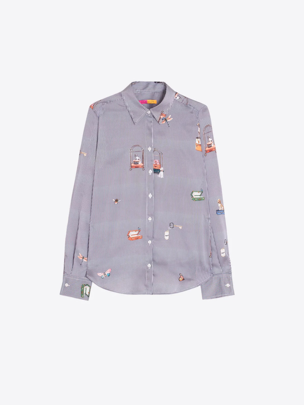 Camisa de riscas Vilagallo Hotel – imagem 4