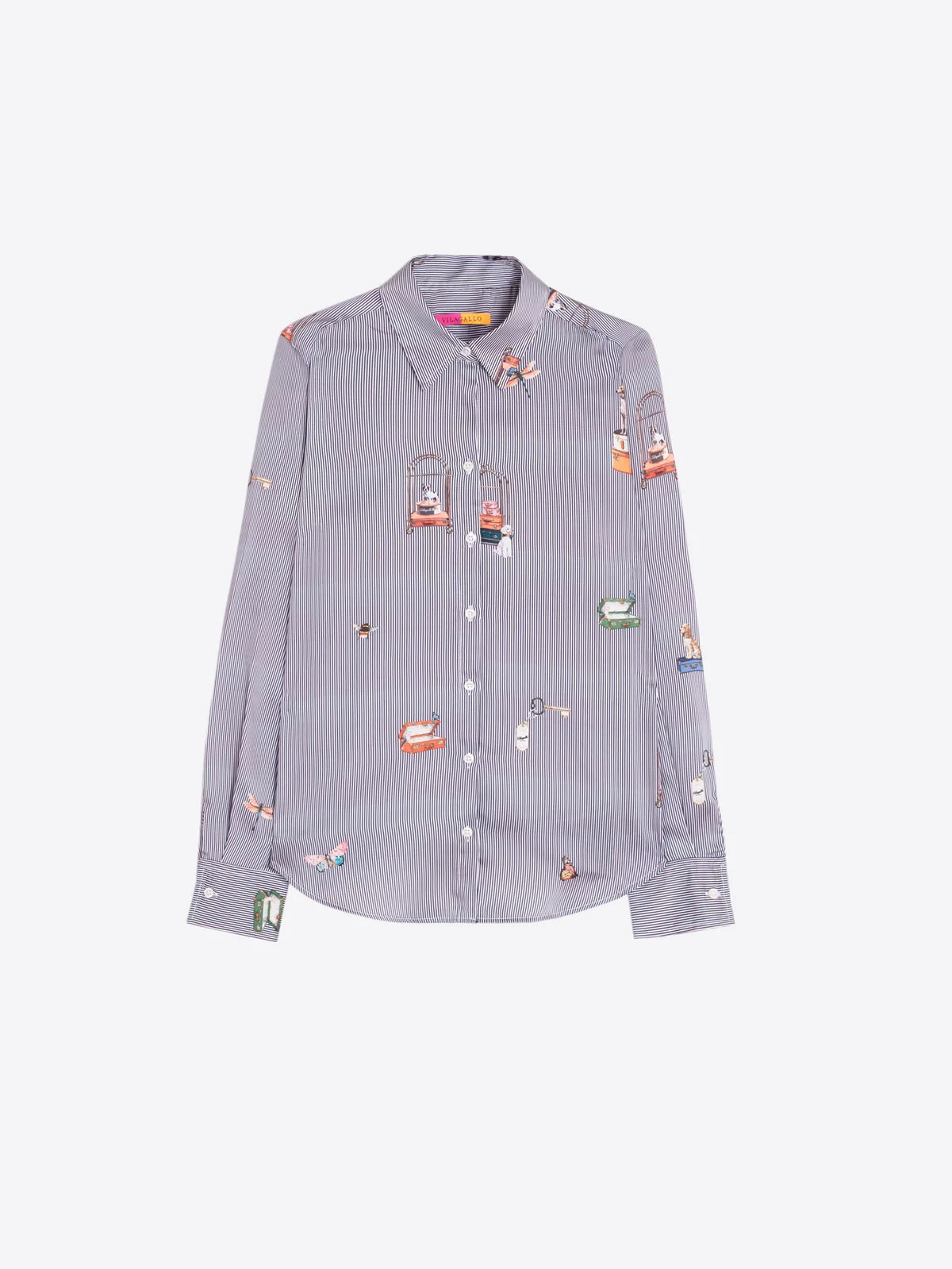 Camisa de riscas Vilagallo Hotel – imagem 4