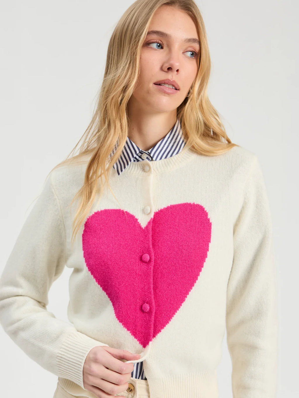 Casaco de malha Vilagallo Heart