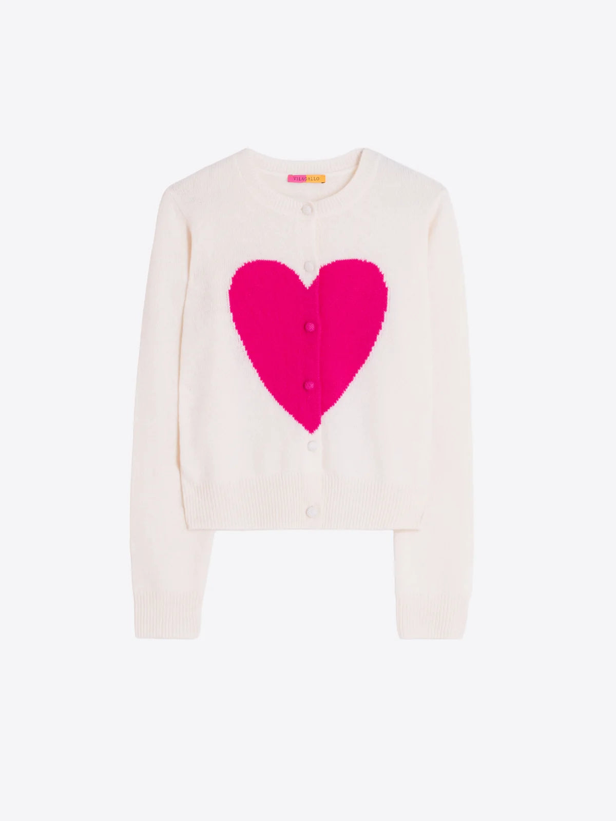 Casaco de malha Vilagallo Heart – imagem 3